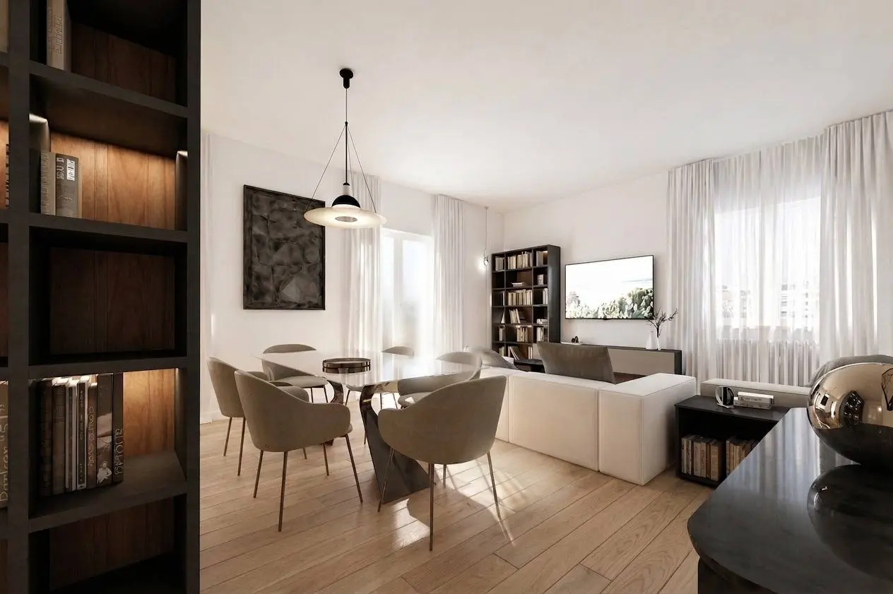 Immagine per Appartamento in vendita a Roma Via Dei Monti Parioli 48