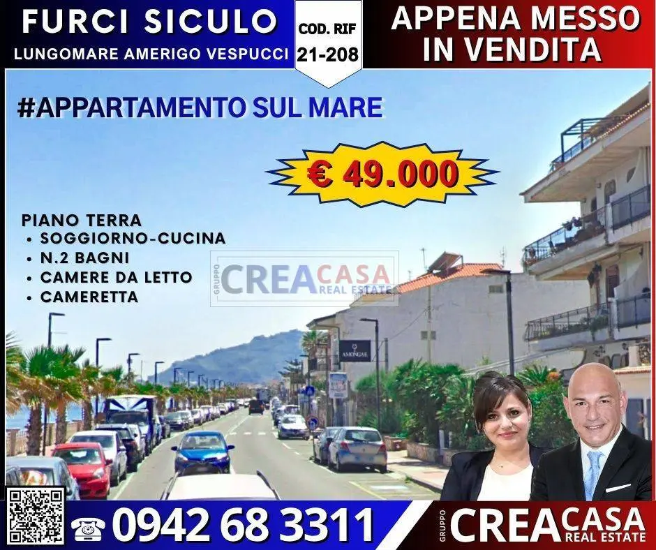Immagine per Appartamento in vendita a Furci Siculo VIA LUNGOMARE AMERIGO VESPUCCI 