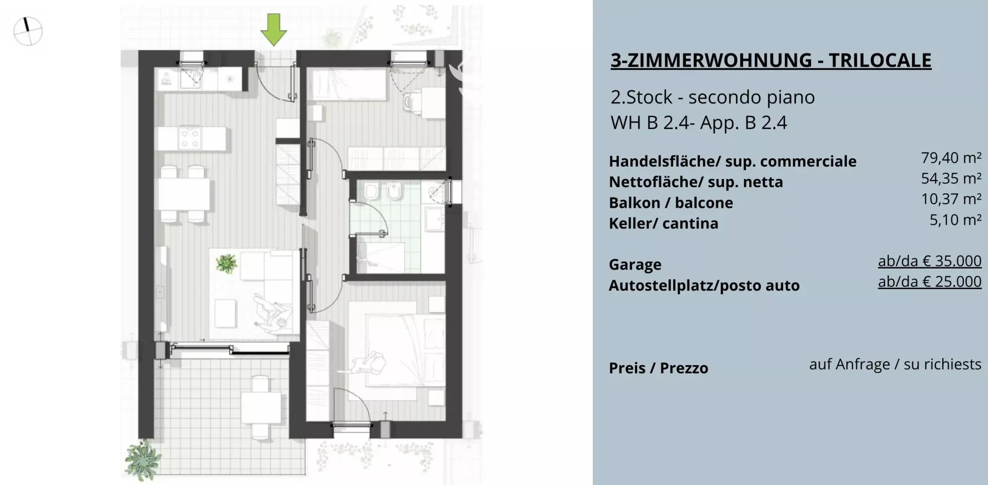 Immagine per Appartamento in vendita a Bolzano