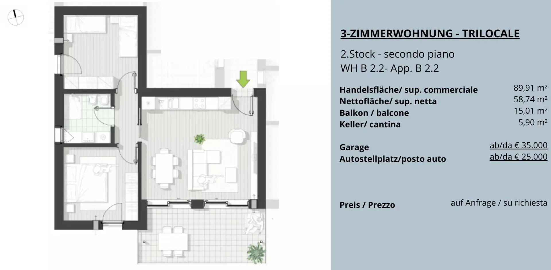 Immagine per Appartamento in vendita a Bolzano