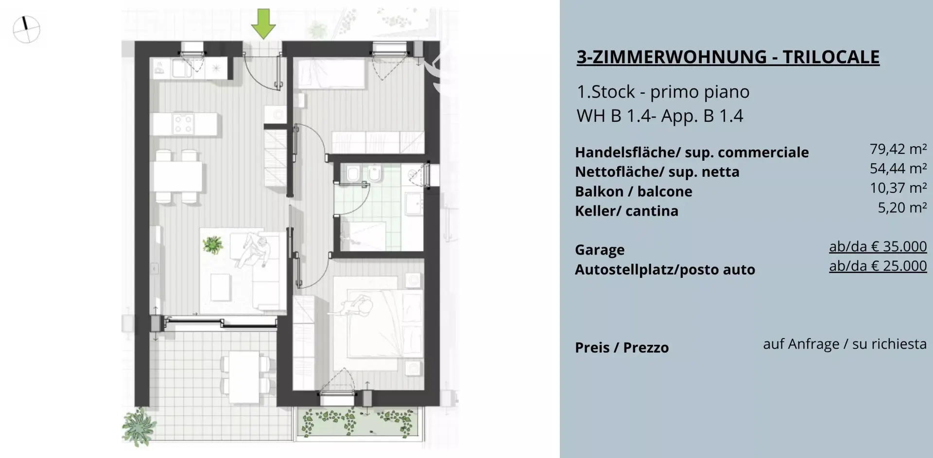 Immagine per Appartamento in vendita a Bolzano