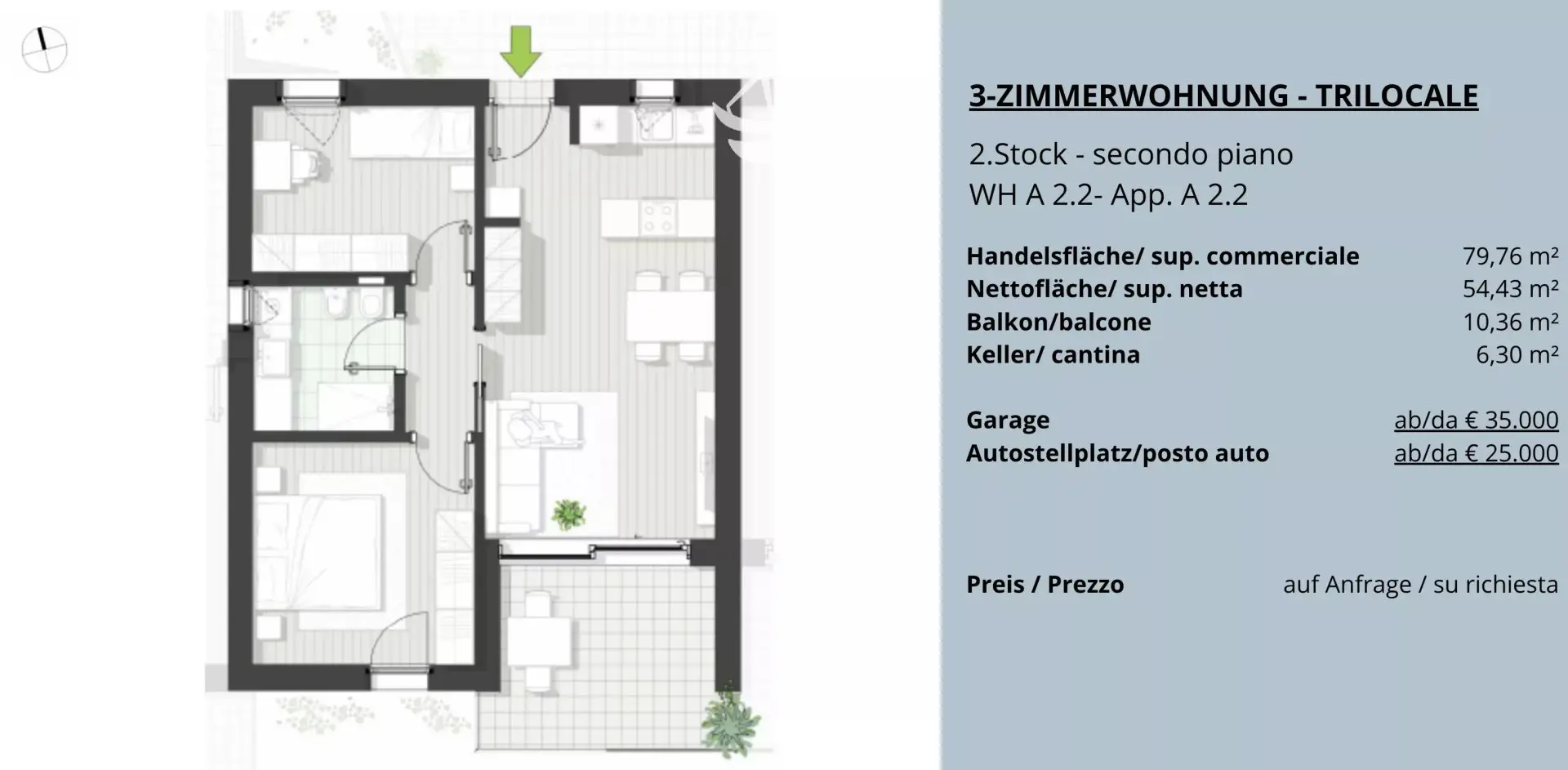 Immagine per Appartamento in vendita a Bolzano