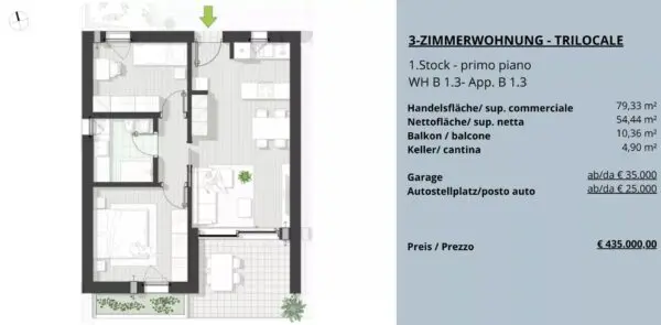 Appartamento Terlano