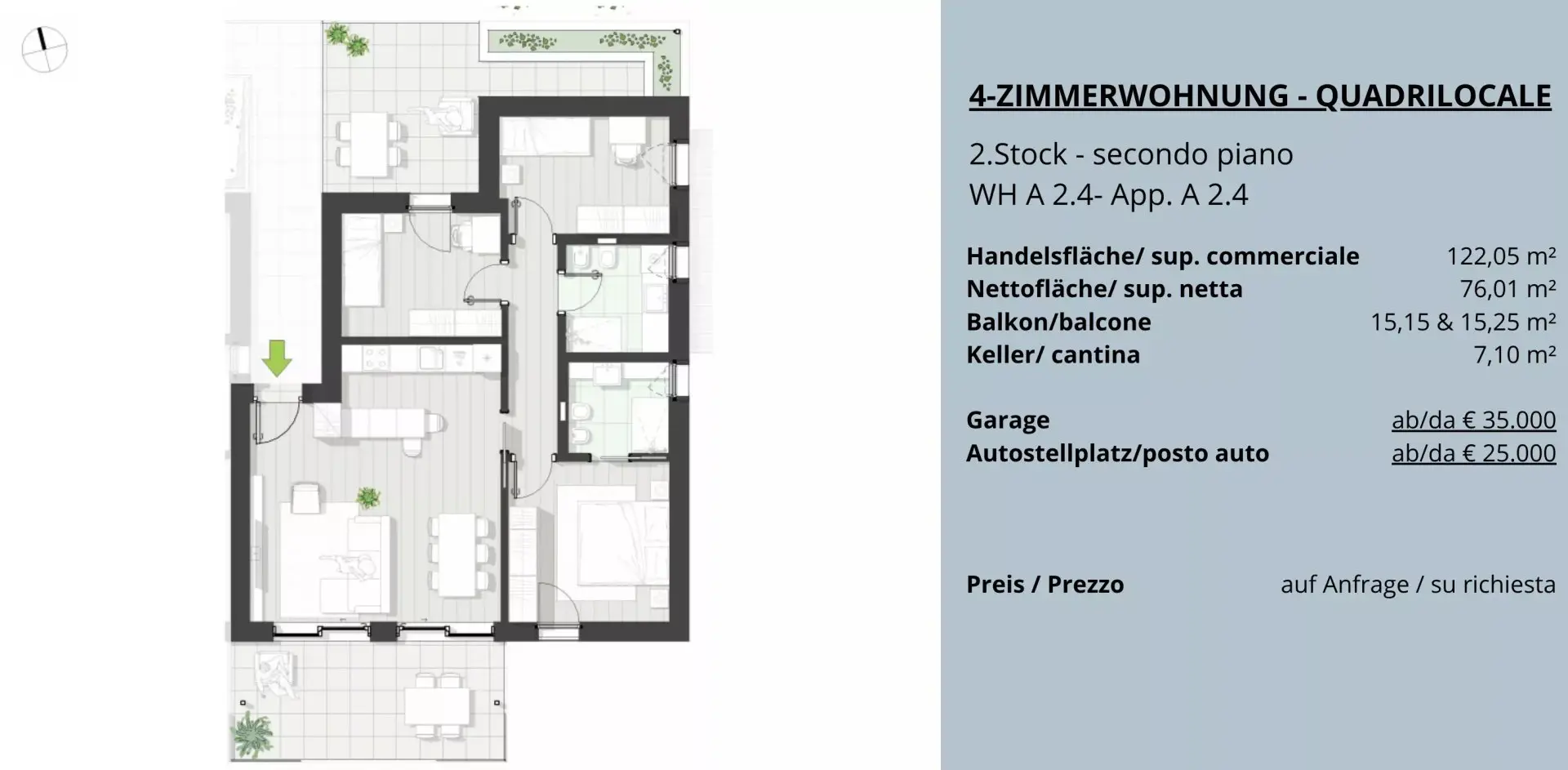 Immagine per Appartamento in vendita a Bolzano