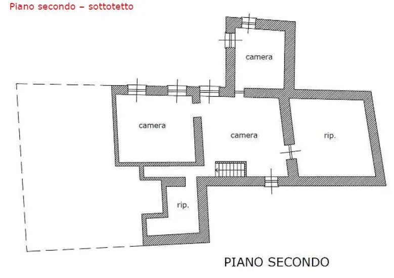 Immagine per Casa indipendente in asta a Genova via Madonna Delle Vigne