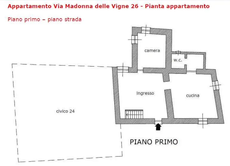 Immagine per Casa indipendente in asta a Genova via Madonna Delle Vigne