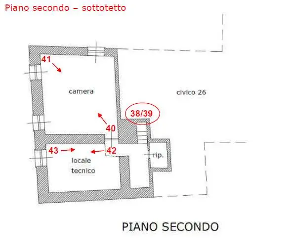Immagine per Casa indipendente in asta a Genova via Madonna Delle Vigne