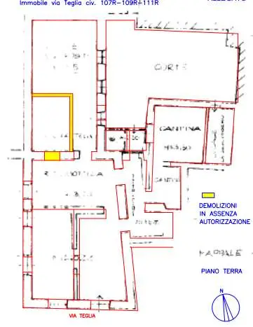Magazzino via Teglia 107, Genova