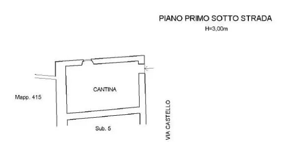 Appartamento via Castello 45, Sarzana