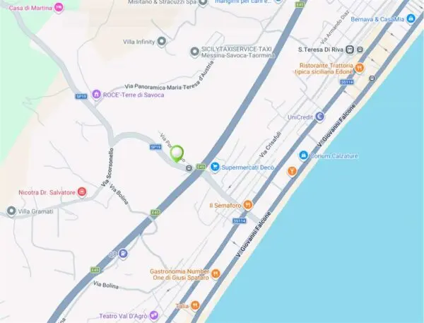 Appartamento via Savoca 28, Santa Teresa Di Riva