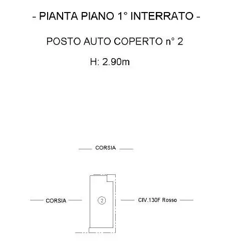 Garage via Canevari, Genova