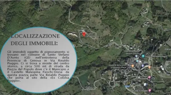 Albergo via Rinaldo Piaggio 54, Santo Stefano D'Aveto