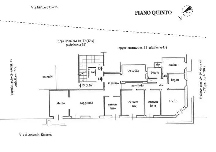 Immagine per Appartamento in asta a Genova via Rimassa 66