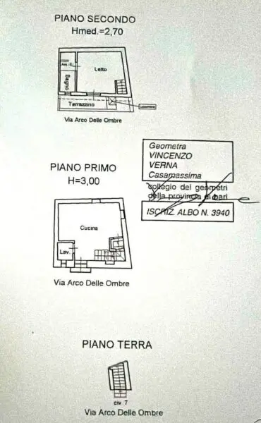 Monolocale via Arco Delle Ombre 7, Casamassima