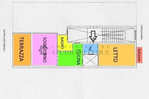 Attico via Principe Amedeo 410, Bari