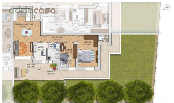 Appartamento viale Assisi, Riccione