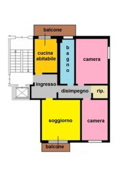 Appartamento via Dei Larici 24, Milano