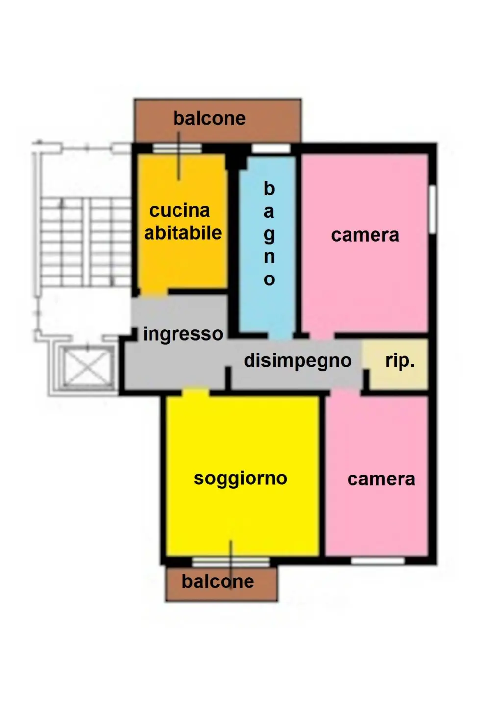 Immagine per Appartamento in vendita a Milano Via Dei Larici 24
