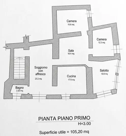 Monolocale via Castello 18, Sarzana