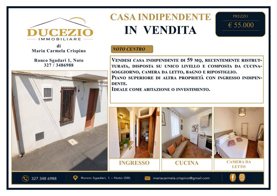 Immagine per Casa indipendente in vendita a Noto