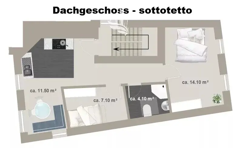 Immagine per Attico in vendita a Laion
