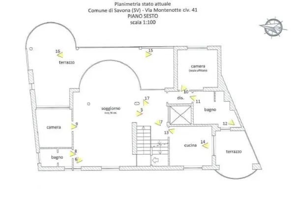 Immagine per Appartamento in asta a Savona via Montenotte 41