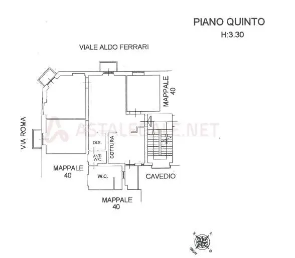 Appartamento corso Cavour 400, La Spezia