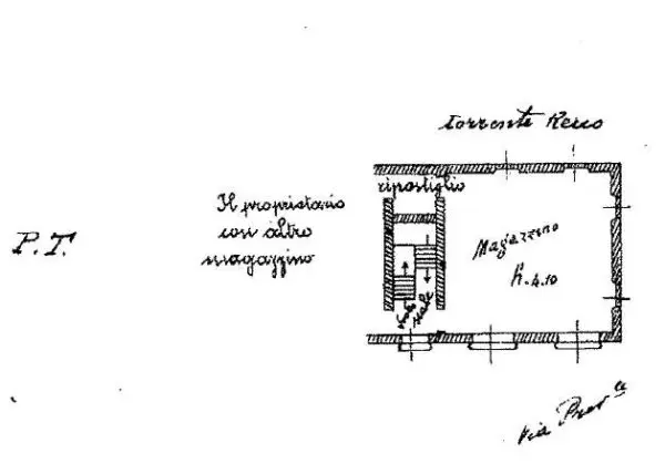 Negozio via Dei Giustiniani 41, 43, 47, Recco