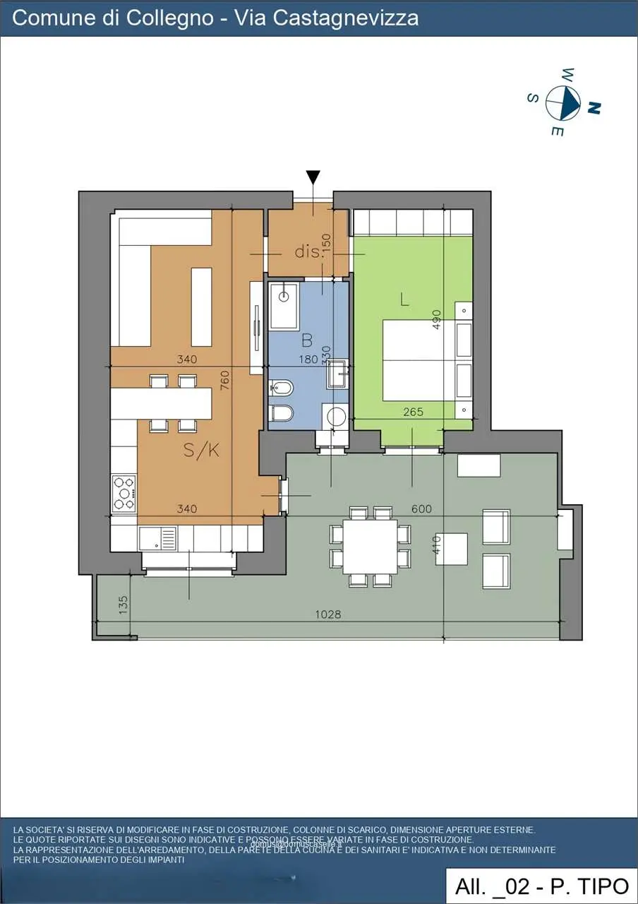 Immagine per Appartamento in vendita a Collegno via Castagnevizza 24