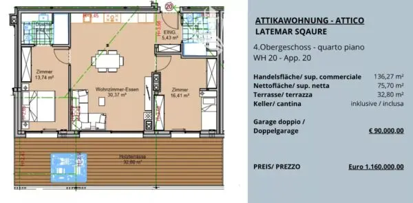 Attico Nova Levante