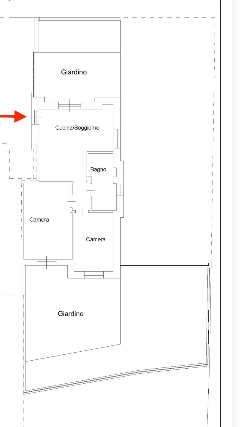 Immagine per Appartamento in affitto a Fermo molini di tenna