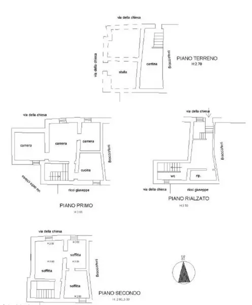 Terratetto via Della Chiesa 18, Montecchio