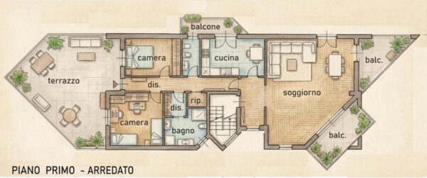 Villa via Gian Battista Vico, Parabiago