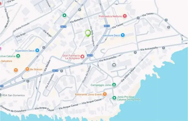 Appartamento via Della Scogliera 18, Catania