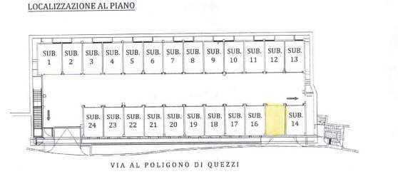 Immagine per Garage in asta a Genova via Poligono Di Quezzi