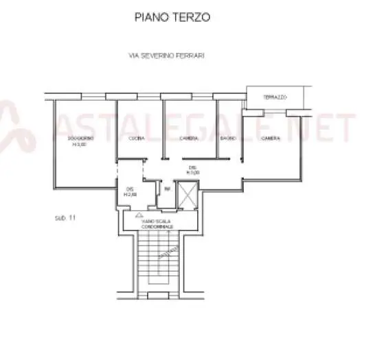 Appartamento via Severino Ferrari 72, La Spezia