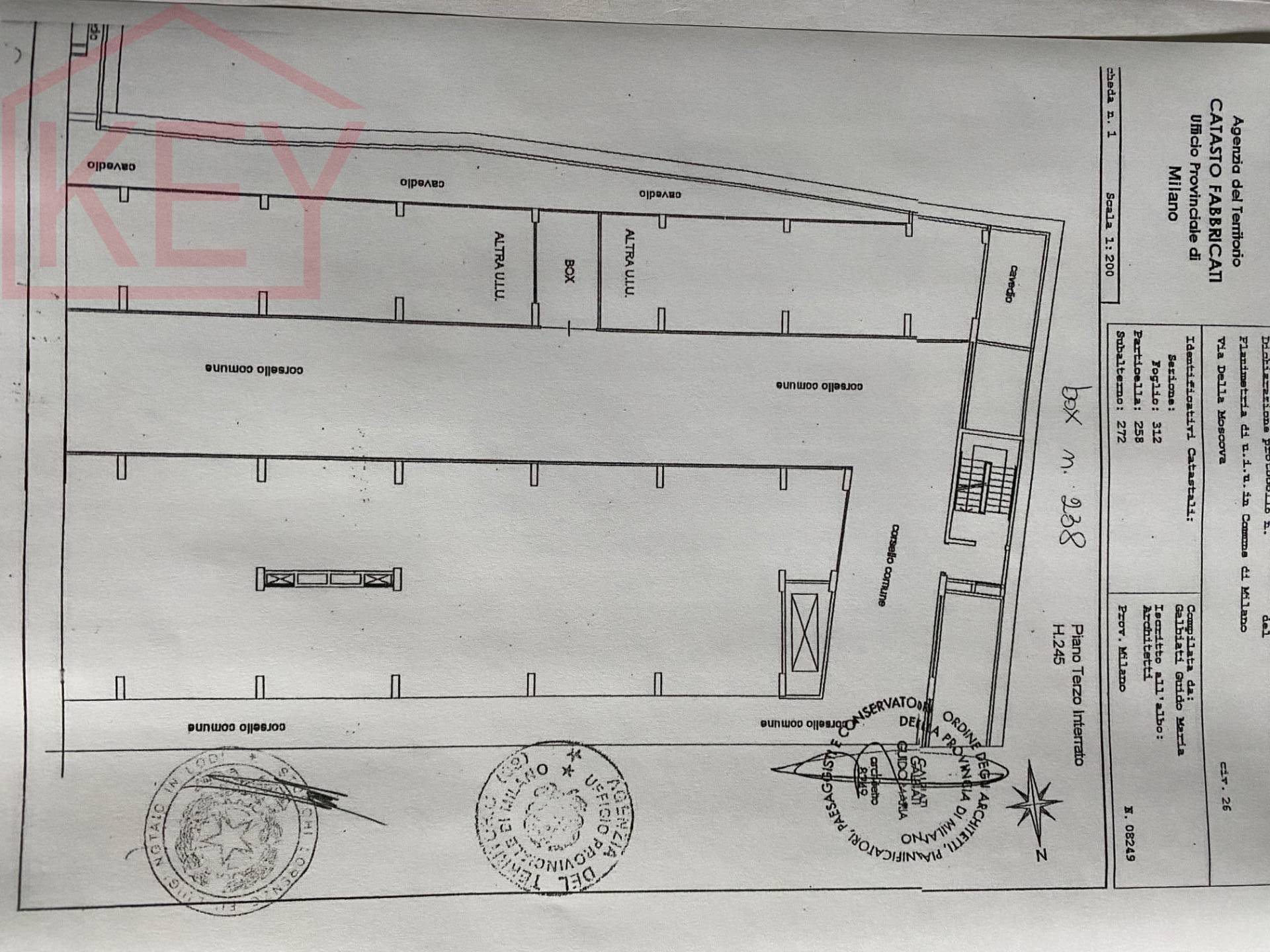 Immagine per Box / Posto auto in affitto a Milano Via della Moscova 26