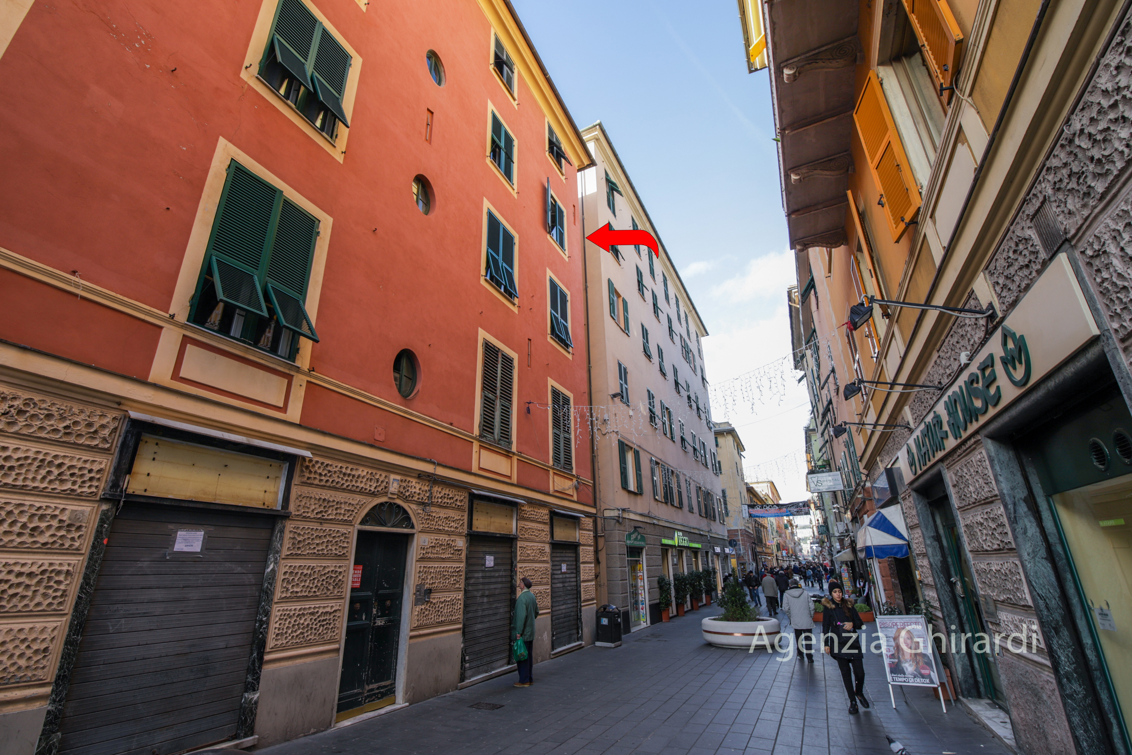Immagine per Bilocale in affitto a Genova via Sestri 4