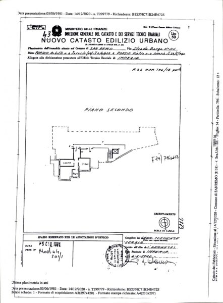 Immagine per Trilocale in vendita a Sanremo strada Borgo 111