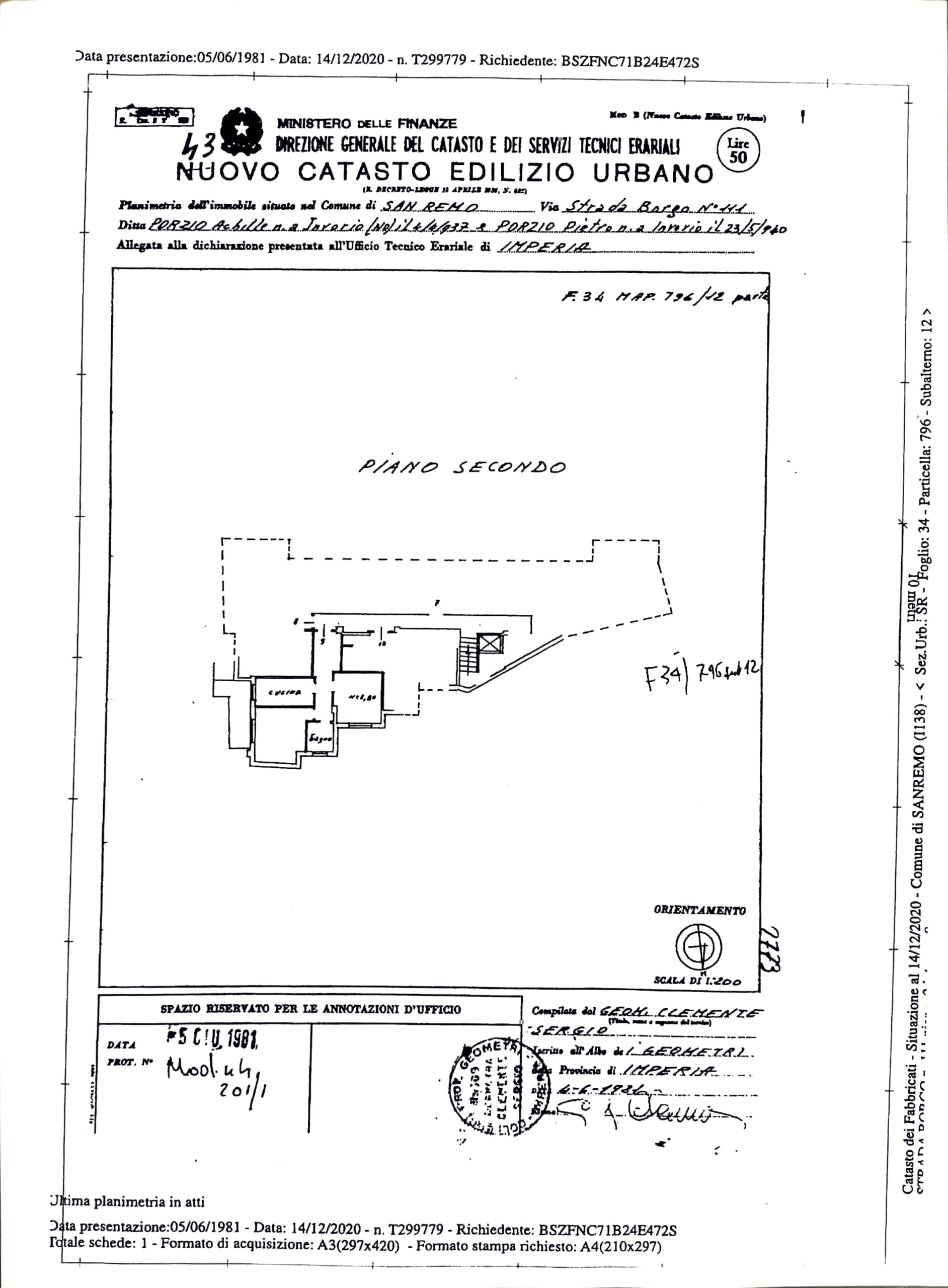 Immagine per Trilocale in vendita a Sanremo strada Borgo 111