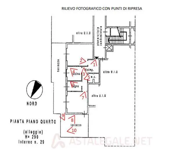 Immagine per Appartamento in asta a Sanremo corso Degli Inglesi 610