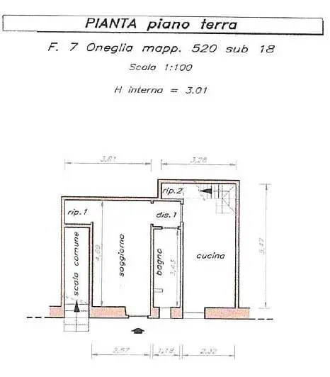 Immagine per Appartamento in asta a Imperia via Don Minzoni 77