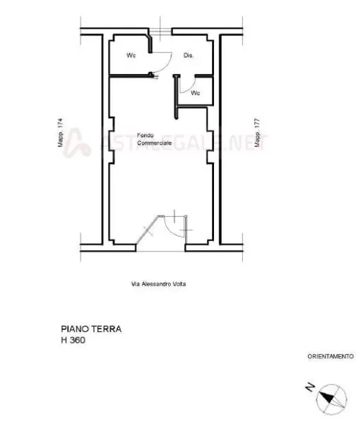 Negozio via Valdellora 18, La Spezia