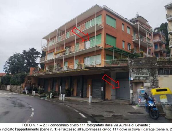 Appartamento via Aurelia Levante 111, Rapallo
