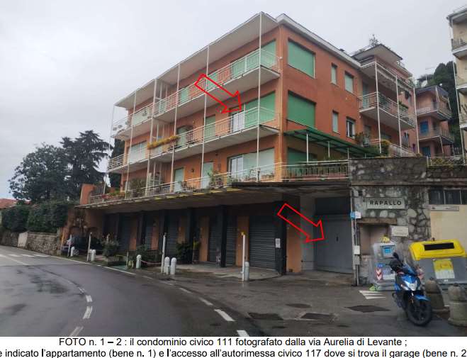 Immagine per Appartamento in asta a Rapallo via Aurelia Levante 111