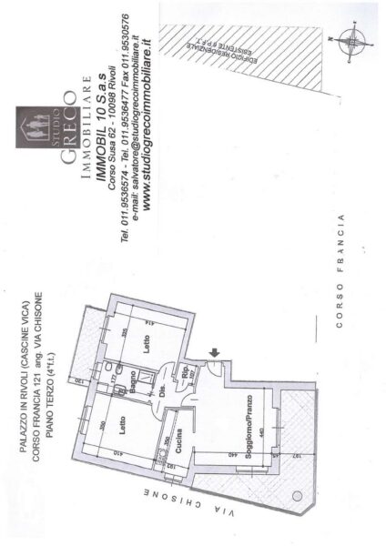 Appartamento corso Francia 121, Rivoli